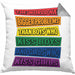 LGBTQ Kissen mit Füllung 40x40 Geschenk Schwule Lesben Geschenkidee The World Has Bigger Problems Gender Equality Häferl (Grau) Grau Trendation
