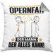 Opernfan Kissen mit Füllung 40x40 Geschenk für Opernfan Der Mann Der Alles Kann Geschenkidee zum Geburtstag (Grau) Grau Trendation