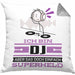 DJ Geschenk Kissen mit Füllung 40x40 Ich Bin DJ Aber Sag Doch Einfach Superheld Lustige Geschenkdiee für DJ (Grau) Grau Trendation