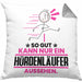 Hürdenläufer Geschenk Kissen mit Füllung 40x40 So Gut Kann Nur Ein Hürdenläufer Aussehen Geschenkidee (Grau) Grau Trendation