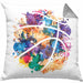 Basketball Kissen mit Füllung 40x40 Geschenk für Basketballspieler Basketball Trainer Coach (Grau) Grau Trendation