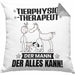 Tierphysiotherapeut Kissen mit Füllung 40x40 Geschenk für Tierphysiotherapeut Der Mann Der Alles Kann Geschenkidee zum Geburtstag (Grau) Grau Trendation