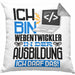 Webentwickler Ausbildung Kissen mit Füllung 40x40 Geschenk Ich Bin Webentwickler In Der Ausbildung Ich Darf Das Geschenkidee Spruch (Grau) Grau Trendation