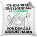 Bandmitglied Geschenk Kissen mit Füllung 40x40 Lustige Geschenkidee Geburtstag für Bandmitglied Ich Bin Dieser Legendäre Bandmitglied Von Dem Alle Geredet Haben (Grau) Grau Trendation