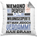 Wildnisexperte Geschenk Kissen mit Füllung 40x40 Lustige Geschenkidee für Wildnisexperte Geburtstag Niemand Ist Perfekt Aber Als Wildnisexperte Ist Man Nah Dran (Grau) Grau Trendation