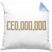 Entrepreneur Kissen mit Füllung 40x40 Entrepreneurship Geschenk Spruch Motivation Idee Geschenkidee (Grau) Blau Trendation