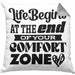 Entrepreneur Kissen mit Füllung 40x40 Entrepreneurship Geschenk Spruch Motivation Idee Sprüche Geschenkidee (Grau) Grau Trendation