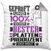 Plattenproduzent Geschenk Lustiger Spruch für Plattenproduzent Geschenkidee Bester Plattenproduzent Der WeltKissen mit Füllung 40x40 (Grau) Grau Trendation