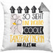 Tanzpartnerin Geschenk Kissen mit Füllung 40x40 Lustig Geschenkidee für Tanzpartnerin Geburtstag So Sieht Eine Richtig Coole Tanzpartnerin Aus Frauen Spruch (Grau) Grau Trendation