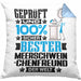 Meerschweinchenfreund Geschenk Lustiger Spruch für Meerschweinchenfreund Geschenkidee Bester Meerschweinchenfreund Der WeltKissen mit Füllung 40x40 (Grau) Blau Trendation