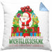 Schrott-Wichtelgeschenk für Frauen Kollegen Geschenk Wichteln Weihnachten Weihnachten Geschenkidee SchrottwichtelnKissen mit Füllung 40x40 (Grau) Blau Trendation