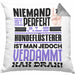 Hundeflüsterer Geschenk Kissen mit Füllung 40x40 Lustige Geschenkidee für Hundeflüsterer Geburtstag Niemand Ist Perfekt Aber Als Hundeflüsterer Ist Man Nah Dran (Grau) Grau Trendation