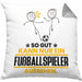 Fußballspieler Geschenk Kissen mit Füllung 40x40 So Gut Kann Nur Ein Fußballspieler Aussehen Geschenkidee (Grau) Grau Trendation
