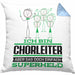 Chorleiter Geschenk Kissen mit Füllung 40x40 Ich Bin Chorleiter Aber Sag Doch Einfach Superheld Lustige Geschenkdiee für Chorleiter (Grau) Blau Trendation