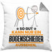 Bogenschießer Geschenk Kissen mit Füllung 40x40 So Gut Kann Nur Ein Bogenschießer Aussehen Geschenkidee (Grau) Grau Trendation