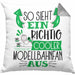 Modellbahnfan Kissen mit Füllung 40x40 So Sieht Ein Richtig Cooler Modellbahnfan Aus Geschenk Lustiger Spruch Geschenkidee (Grau) Grau Trendation