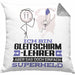 Gleitschirmlehrer Geschenk Kissen mit Füllung 40x40 Ich Bin Gleitschirmlehrer Aber Sag Doch Einfach Superheld Lustige Geschenkdiee für Gleitschirmlehrer (Grau) Grau Trendation