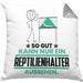 Reptilienhalter Geschenk Kissen mit Füllung 40x40 So Gut Kann Nur Ein Reptilienhalter Aussehen Geschenkidee (Grau) Grau Trendation