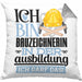 Bauzeichnerin Ausbildung Start Geschenk Kissen mit Füllung 40x40 Ich Bin Bauzeichnerin In Der Ausbildung Ich Darf Das Geschenkidee (Grau) Grau Trendation