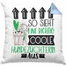 Hundezüchterin Geschenk Kissen mit Füllung 40x40 Lustig Geschenkidee für Hundezüchterin Geburtstag So Sieht Eine Richtig Coole Hundezüchterin Aus Frauen Spruch (Grau) Blau Trendation