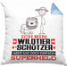 Wildtierschützer Geschenk Kissen mit Füllung 40x40 Ich Bin Wildtierschützer Aber Sag Doch Einfach Superheld Lustige Geschenkdiee für Wildtierschützer (Grau) Blau Trendation
