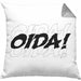 Oida Kissen mit Füllung 40x40 Geschenk Bayern Bayrisch Dialekt (Grau) Grau Trendation