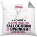 Fallschirmspringer Geschenk Kissen mit Füllung 40x40 So Gut Kann Nur Ein Fallschirmspringer Aussehen Geschenkidee (Grau) Grau Trendation