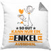 Enkel Geschenk Kissen mit Füllung 40x40 So Gut Kann Nur Ein Enkel Aussehen Geschenkidee (Grau) Grau Trendation