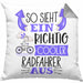 Radfahrer Kissen mit Füllung 40x40 Geschenk So Sieht Ein Richtig Cooler Radfahrer Aus Geschenkidee Spruch Lustig (Grau) Grau Trendation