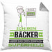 Bäcker Geschenk Kissen mit Füllung 40x40 Ich Bin Bäcker Aber Sag Doch Einfach Superheld Lustige Geschenkdiee für Bäcker (Grau) Grau Trendation