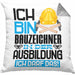 Bauzeichner Ausbildung Kissen mit Füllung 40x40 Geschenk Ich Bin Bauzeichner In Der Ausbildung Ich Darf Das Geschenkidee Spruch (Grau) Grau Trendation