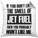 Fuel Kissen mit Füllung 40x40 Geschenk für Fluglotsen mit Spruch (Grau) Grau Trendation
