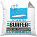 Surfer Geschenk Kissen mit Füllung 40x40 Ich Bin Surfer Aber Sag Doch Einfach Superheld Lustige Geschenkdiee für Surfer (Grau) Grau Trendation