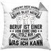 Landwirt Kissen mit Füllung 40x40 Geschenk Diese Narben Sind Echt Geschenkidee Bauer Bauernhof (Grau) Grau Trendation