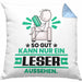 Leser Geschenk Kissen mit Füllung 40x40 So Gut Kann Nur Ein Leser Aussehen Geschenkidee (Grau) Blau Trendation