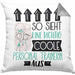 Personal Trainerin Geschenk Kissen mit Füllung 40x40 Lustig Geschenkidee für Personal Trainerin Geburtstag So Sieht Eine Richtig Coole Personal Trainerin Aus Frauen Spruch (Grau) Grau Trendation