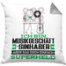 Musikgeschäftsinhaber Geschenk Kissen mit Füllung 40x40 Ich Bin Musikgeschäftsinhaber Aber Sag Doch Einfach Superheld Lustige Geschenkdiee für Musikgeschäftsinhaber (Grau) Grau Trendation