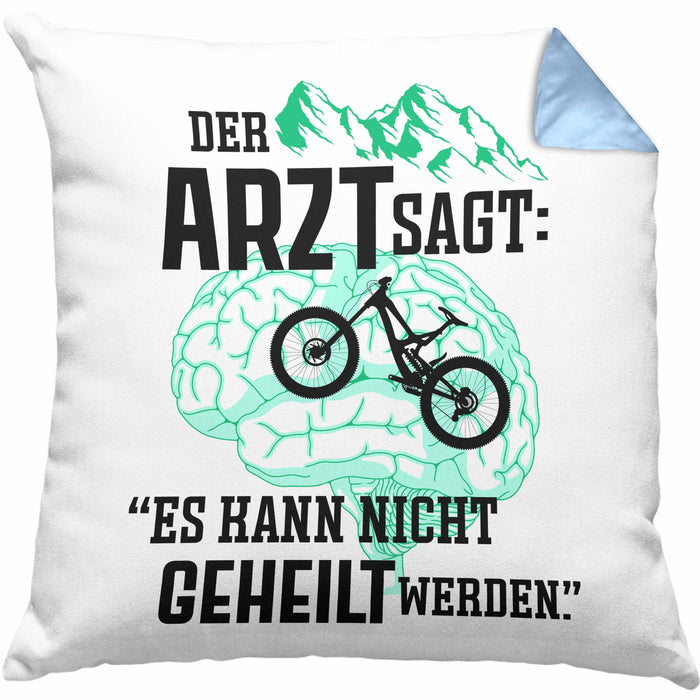 mountainbike geschenke Mountainbike Geschenke für Männer Kissen mit Füllung 40x40 Geschenk Mountainbike-Fahrer Geschenkideen — TrendationStore