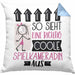 Spielkameradin Geschenk Kissen mit Füllung 40x40 Lustig Geschenkidee für Spielkameradin Geburtstag So Sieht Eine Richtig Coole Spielkameradin Aus Frauen Spruch (Grau) Blau Trendation