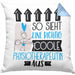 Physiotherapeutin Geschenk Kissen mit Füllung 40x40 Lustig Geschenkidee für Physiotherapeutin Geburtstag So Sieht Eine Richtig Coole Physiotherapeutin Aus Frauen Spruch (Grau) Blau Trendation