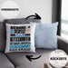 Kitesurfer Geschenk Kissen mit Füllung 40x40 Lustige Geschenkidee für Kitesurfer Geburtstag Niemand Ist Perfekt Aber Als Kitesurfer Ist Man Nah Dran (Grau) Blau Trendation