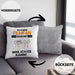 Filmfan Geschenk Kissen mit Füllung 40x40 Lustiger Spruch Ich Bin Filmfan Warum Weil Ich Es Kann Geschenkidee Bester Filmfan Geburtstag (Grau) Grau Trendation
