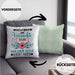 Friseurin Kissen mit Füllung 40x40 Geschenk Lustiger Spruch Geschenkidee Ich Bin Die Verrückte Friseurin Von Der Alle Geredet Haben (Grau) Grün Trendation