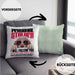 Cocker Spaniel Besitzerin Kissen mit Füllung 40x40 Geschenk Lustiger Spruch Geschenkidee Personal Stalker (Grau) Grün Trendation