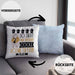 Kosmetikerin Geschenk Kissen mit Füllung 40x40 Lustig Geschenkidee für Kosmetikerin Geburtstag So Sieht Eine Richtig Coole Kosmetikerin Aus Frauen Spruch (Grau) Blau Trendation