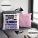 Tiermaler Geschenk Kissen mit Füllung 40x40 Lustige Geschenkidee für Tiermaler Geburtstag Niemand Ist Perfekt Aber Als Tiermaler Ist Man Nah Dran (Grau) Rosa Trendation