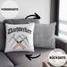 Dachdecker Geschenke Kissen mit Füllung 40x40 Lustig Mann Männer Zubehör Geschenkidee Dachdecker-Meister (Grau) Grau Trendation