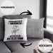 Country-Musiker Kissen mit Füllung 40x40 Geschenk für Country-Musiker Der Mann Der Alles Kann Geschenkidee zum Geburtstag (Grau) Grau Trendation