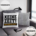 Keine Zeit Kissen mit Füllung 40x40 mit Spruch Garten Hobbygärtner Geschenk Lustig Gärtnerin Geschenkidee Gärtner (Grau) Grau Trendation