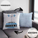 Dirigent Geschenk Kissen mit Füllung 40x40 So Gut Kann Nur Ein Dirigent Aussehen Geschenkidee (Grau) Blau Trendation